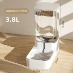 Dog Feeder Cat Automatic Feeding Water Bowl - Image 3