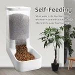 Dog Feeder Cat Automatic Feeding Water Bowl - Image 6